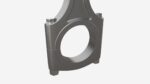 Piston with rod