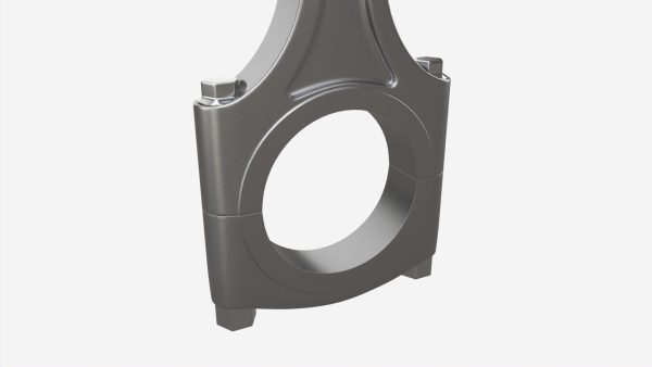 Piston with rod
