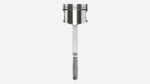 Piston with rod
