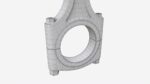 Piston with rod