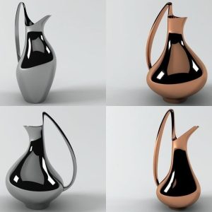 pitchers-3d-model