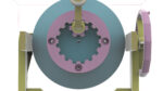 Planetary concrete mixer- toy constructor
