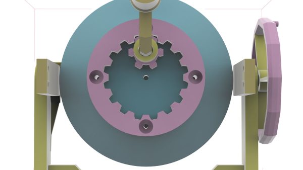 Planetary concrete mixer- toy constructor