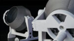 Planetary concrete mixer- toy constructor