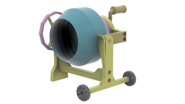 Planetary concrete mixer- toy constructor