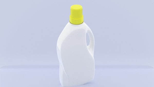 plastic bottle model