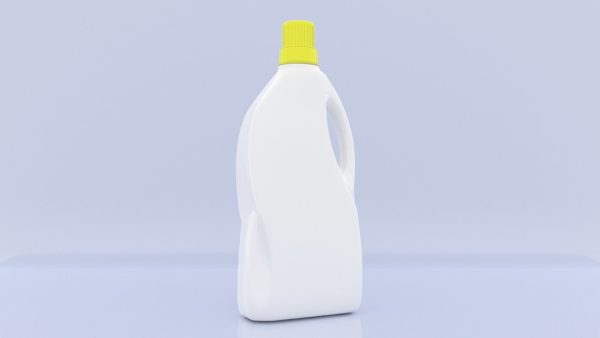 plastic bottle model