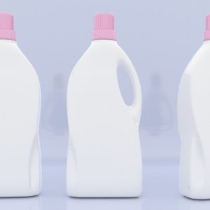 plastic bottle model