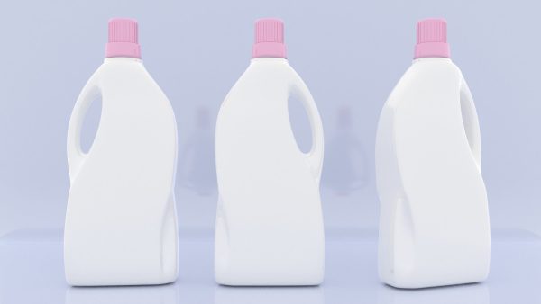 plastic bottle model