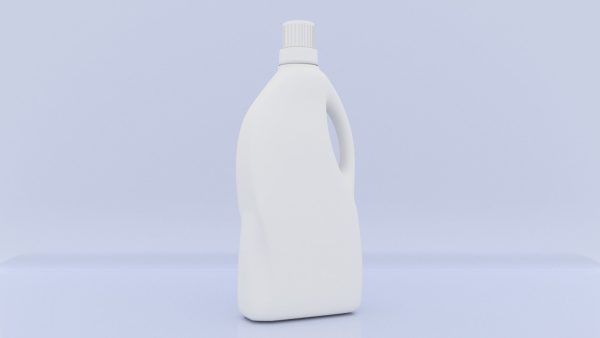 plastic bottle model