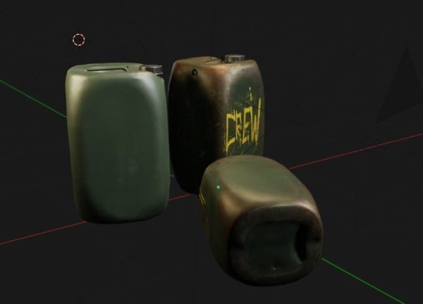 Plastic Can 3D Model