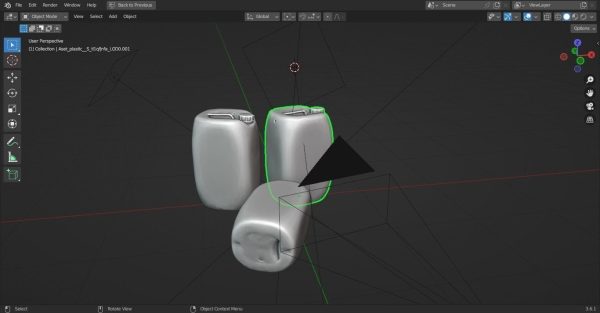 Plastic Can 3D Model