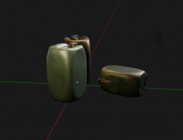 Plastic Can 3D Model