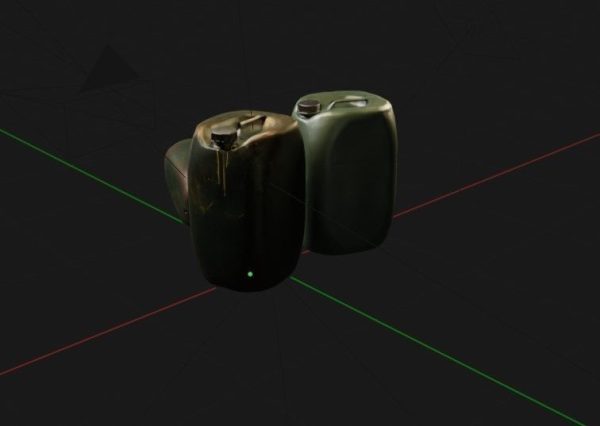 Plastic Can 3D Model