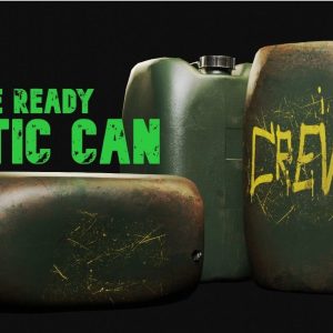 Plastic Can 3D Model