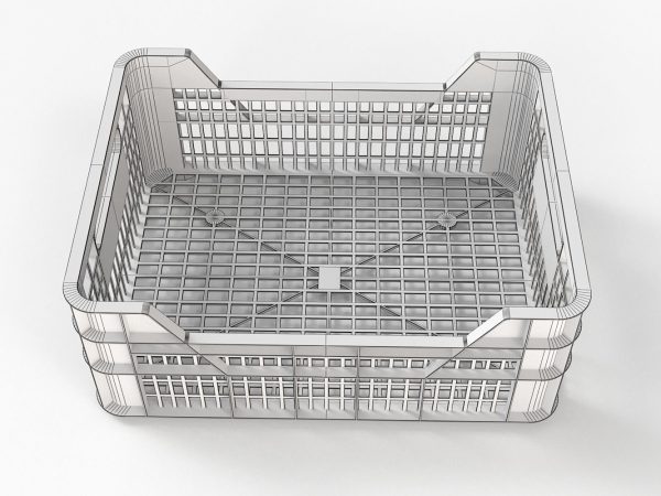 Plastic Fruit Crate
