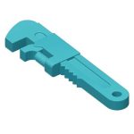 Plastic Pipe Wrench Toy