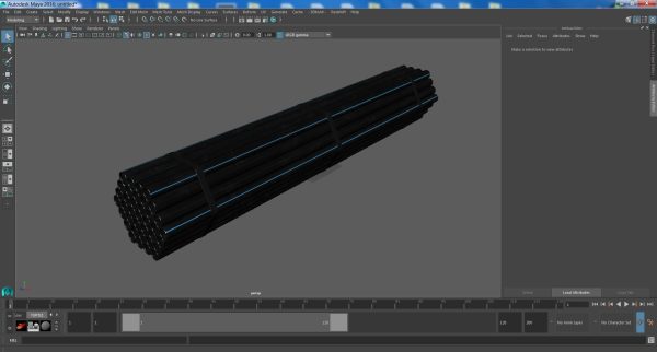 Plastic Pipes Bundle 2 Meters