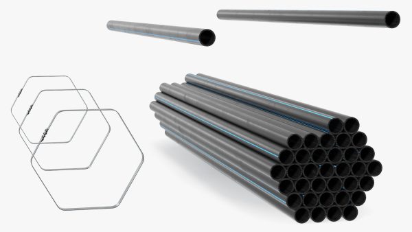Plastic Pipes Bundle 2 Meters