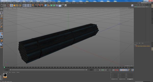 Plastic Pipes Bundle 2 Meters