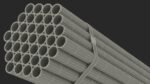 Plastic Pipes Bundle 2 Meters