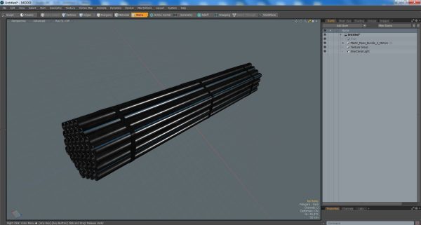 Plastic Pipes Bundle 2 Meters