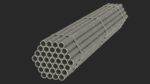 Plastic Pipes Bundle 2 Meters