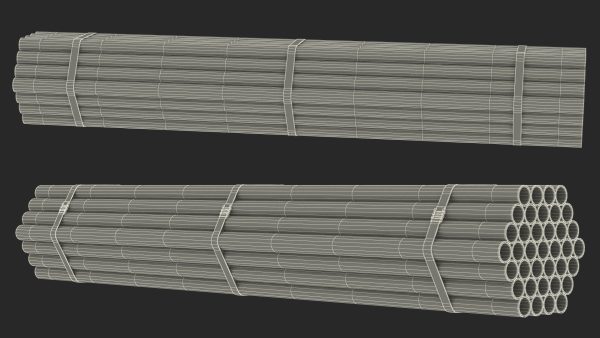 Plastic Pipes Bundle 2 Meters