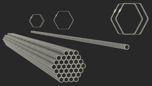 Plastic Pipes Bundle 6 Meters