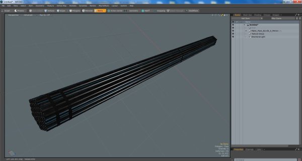 Plastic Pipes Bundle 6 Meters