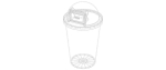 Plastic Trash Bin Set in Many Color