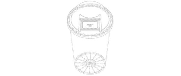 Plastic Trash Bin Set in Many Color