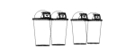 Plastic Trash Bin Set in Many Color