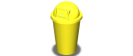 Plastic Trash Bin Set in Many Color