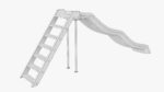 Playground outdoor slide