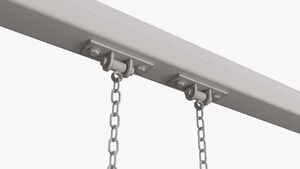 Playground outdoor swing set 02