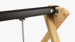 Playground outdoor swing set 02