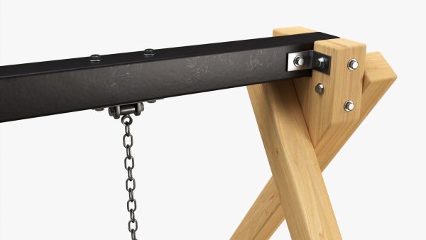 Playground outdoor swing set 02