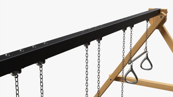 Playground outdoor swing set 02