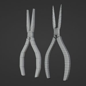 pliers-low-and-high-poly-3d-model-low-poly-obj-3ds-fbx-stl-blend-dae