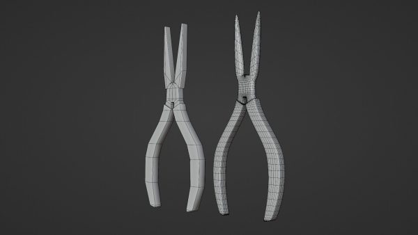 Pliers - Low and High poly