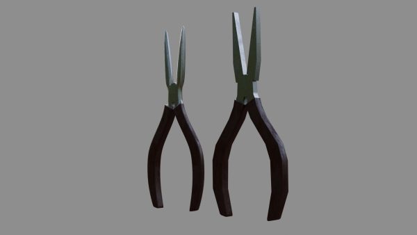 Pliers - Low and High poly