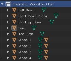 Pneumatic Workshop Chair