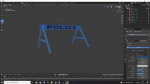 police barrier