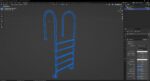 Pool Ladder 3D Model