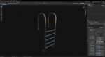Pool Ladder 3D Model