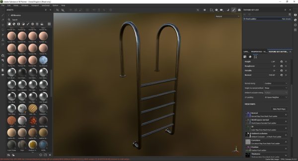 Pool Ladder 3D Model