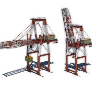 Port Container Crane pack