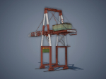 Port Container Crane pack