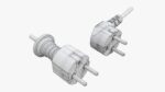 Power cord plugs